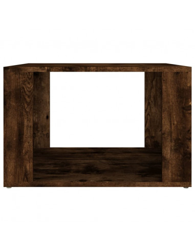 Comodino Rovere Fumo 57x55x36 cm in Legno Multistrato