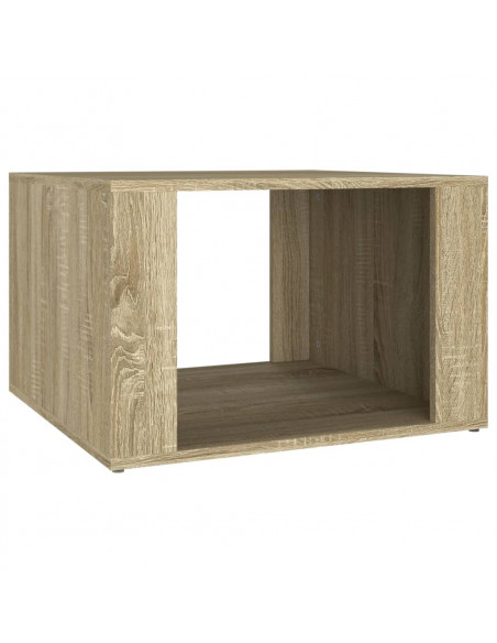 Comodino Rovere Sonoma 57x55x36 cm in Legno Multistrato