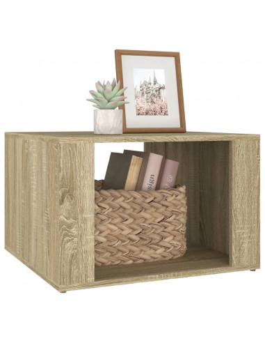 Comodino Rovere Sonoma 57x55x36 cm in Legno Multistrato