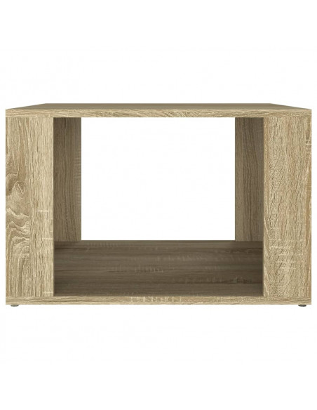 Comodino Rovere Sonoma 57x55x36 cm in Legno Multistrato