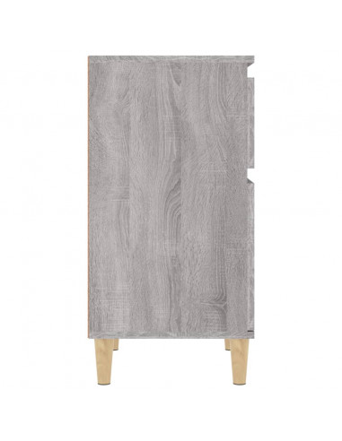 Comodini 2 pz Grigio Sonoma 40x35x70 cm