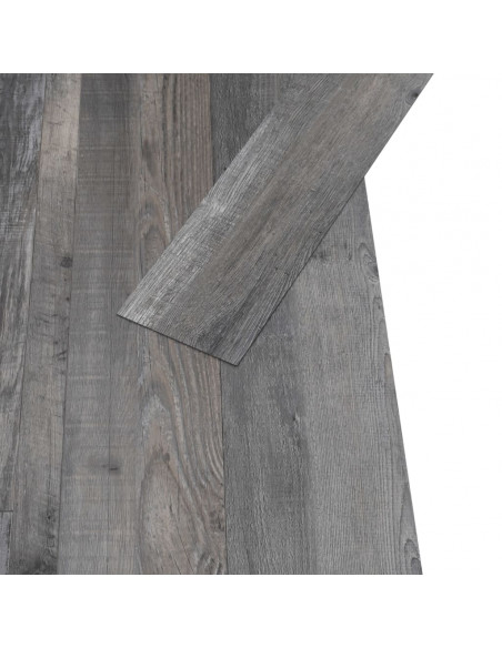 Listoni Autoadesivi in PVC 5,21 m² 2 mm Legno Industriale