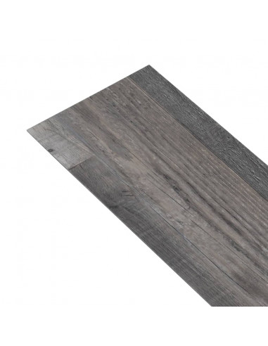 Listoni Autoadesivi in PVC 5,21 m² 2 mm Legno Industriale