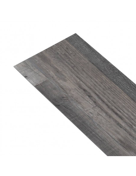 Listoni Autoadesivi in PVC 5,21 m² 2 mm Legno Industriale