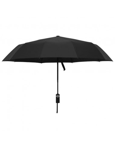 Ombrello Pieghevole Automatico Nero 104 cm