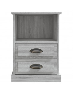Comodini 2 pz Grigio Sonoma 43x36x60 cm 2