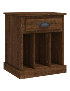 Comodino Rovere Marrone 43x36x50 cm 2