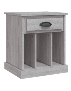 Comodino Grigio Sonoma 43x36x50 cm 2