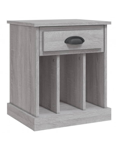 Comodino Grigio Sonoma 43x36x50 cm