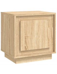 Comodino Rovere Sonoma 44x35x45 cm in Legno Multistrato 2