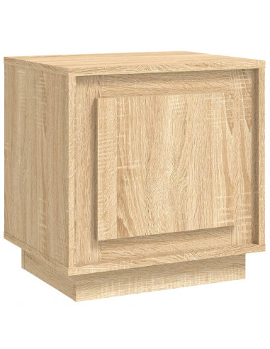 Comodino Rovere Sonoma 44x35x45 cm in Legno Multistrato