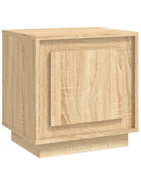 Comodino Rovere Sonoma 44x35x45 cm in Legno Multistrato