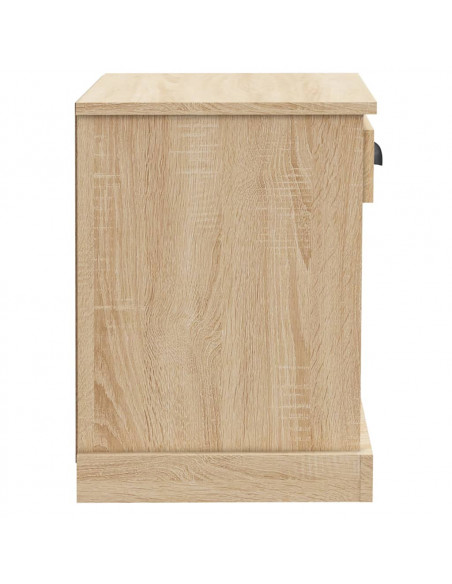 Comodini 2 pz Rovere Sonoma 43x36x50 cm