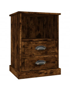 Comodino Rovere Fumo 43x36x60 cm 2
