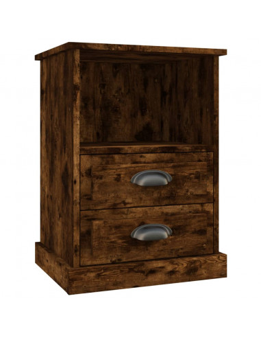 Comodino Rovere Fumo 43x36x60 cm