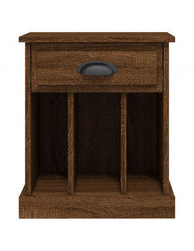 Comodini 2 pz Rovere Marrone 43x36x50 cm