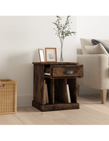 Comodino Rovere Fumo 43x36x50 cm