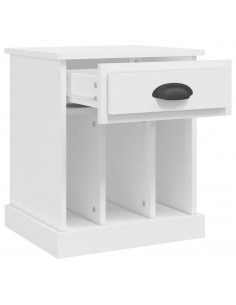 Comodini 2 pz Bianchi 43x36x50 cm 2