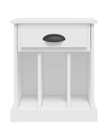 Comodini 2 pz Bianchi 43x36x50 cm