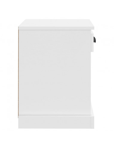 Comodini 2 pz Bianchi 43x36x50 cm