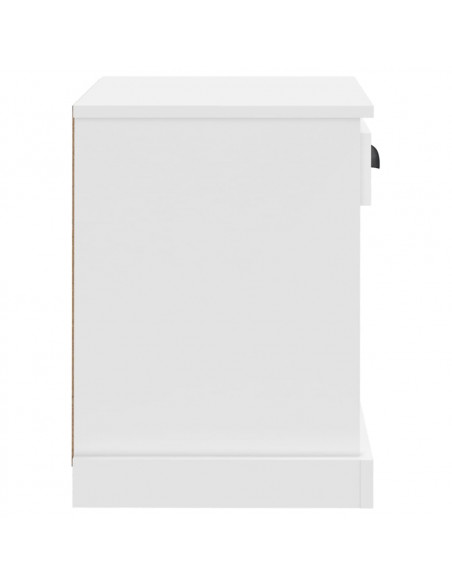 Comodini 2 pz Bianchi 43x36x50 cm