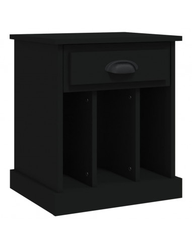 Comodino Nero 43x36x50 cm