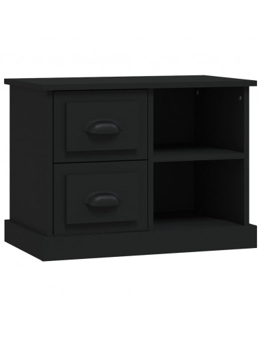 Comodino Nero 60x35,5x45 cm