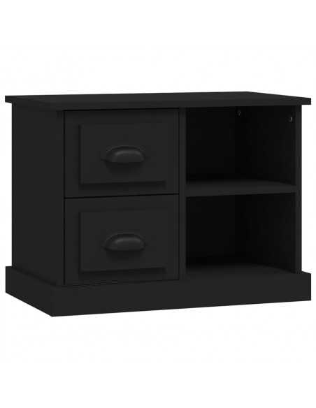 Comodino Nero 60x35,5x45 cm