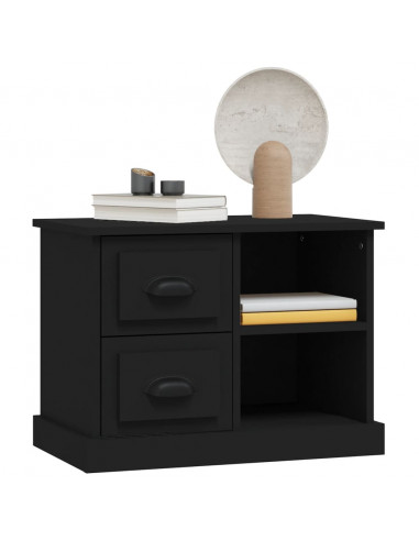 Comodino Nero 60x35,5x45 cm