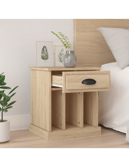 Comodino Rovere Sonoma 43x36x50 cm