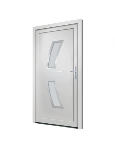 Porta Ingresso Bianca 88x200 cm in PVC