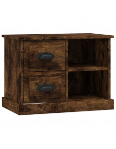 Comodino Rovere Fumo 60x35,5x45 cm 2