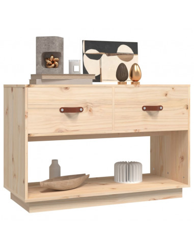 Mobile Porta TV 90x40x60 cm in Legno Massello di Pino