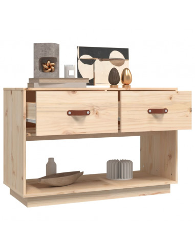 Mobile Porta TV 90x40x60 cm in Legno Massello di Pino