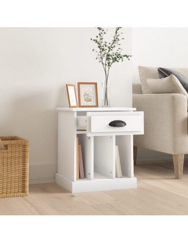 Comodino Bianco 43x36x50 cm