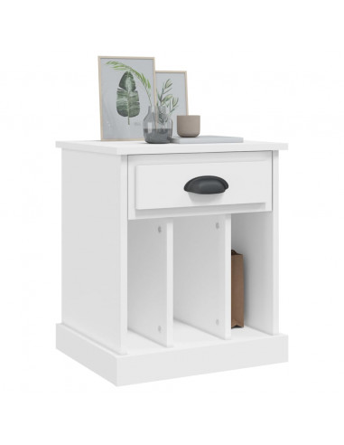 Comodino Bianco 43x36x50 cm