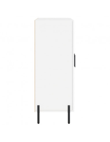 Credenza Bianca 69,5x34x90 cm in Legno Multistrato