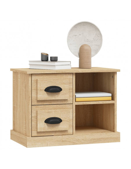 Comodino Rovere Sonoma 60x35,5x45 cm