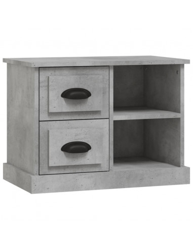 Comodino Grigio Cemento 60x35,5x45 cm