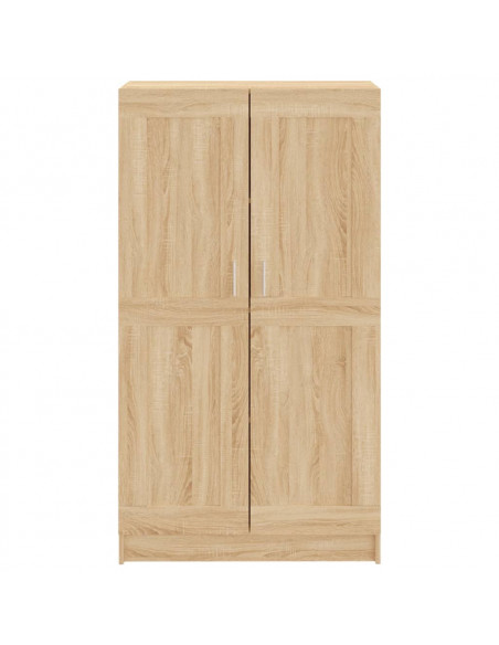 Libreria Rovere Sonoma 82,5x30,5x150 cm in Legno Multistrato