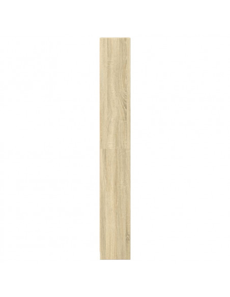 Libreria Rovere Sonoma 40x24x176 cm in Legno Multistrato