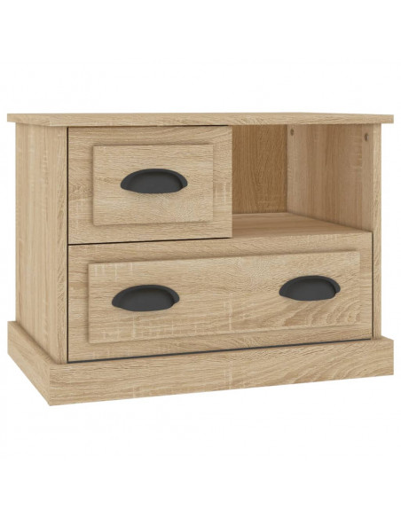 Comodino Rovere Sonoma 60x39x45 cm