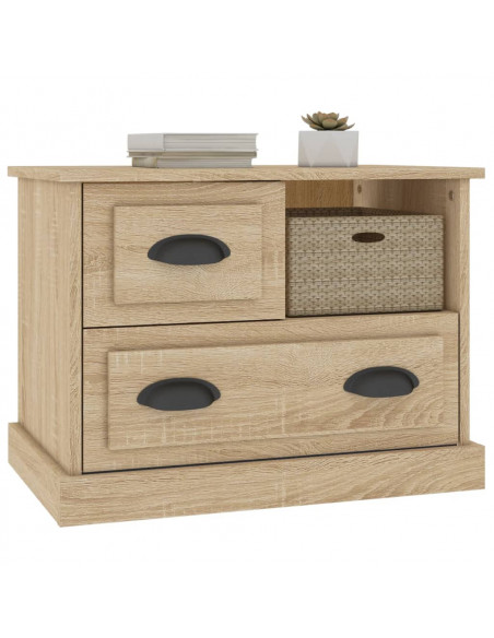 Comodino Rovere Sonoma 60x39x45 cm