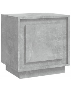 Comodino Grigio Cemento 44x35x45 cm in Legno Multistrato 2