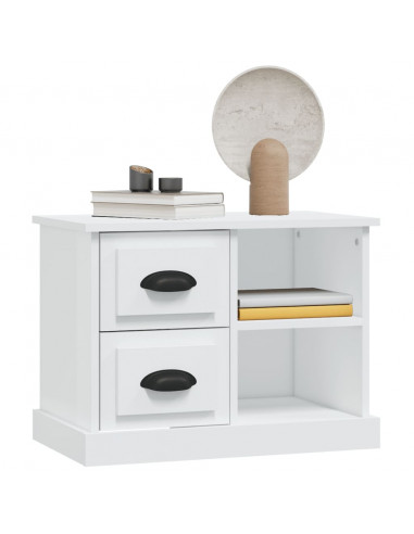 Comodino Bianco 60x35,5x45 cm