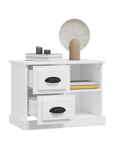 Comodino Bianco 60x35,5x45 cm