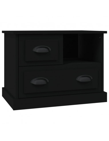 Comodino Nero 60x39x45 cm