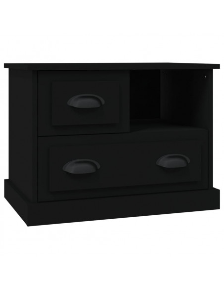 Comodino Nero 60x39x45 cm