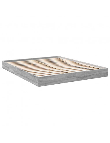 Giroletto Grigio Sonoma 160x200 cm in Legno Multistrato