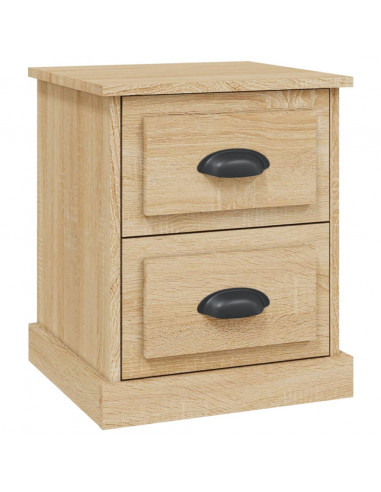 Comodino Rovere Sonoma 39x39x47,5 cm in Legno Multistrato